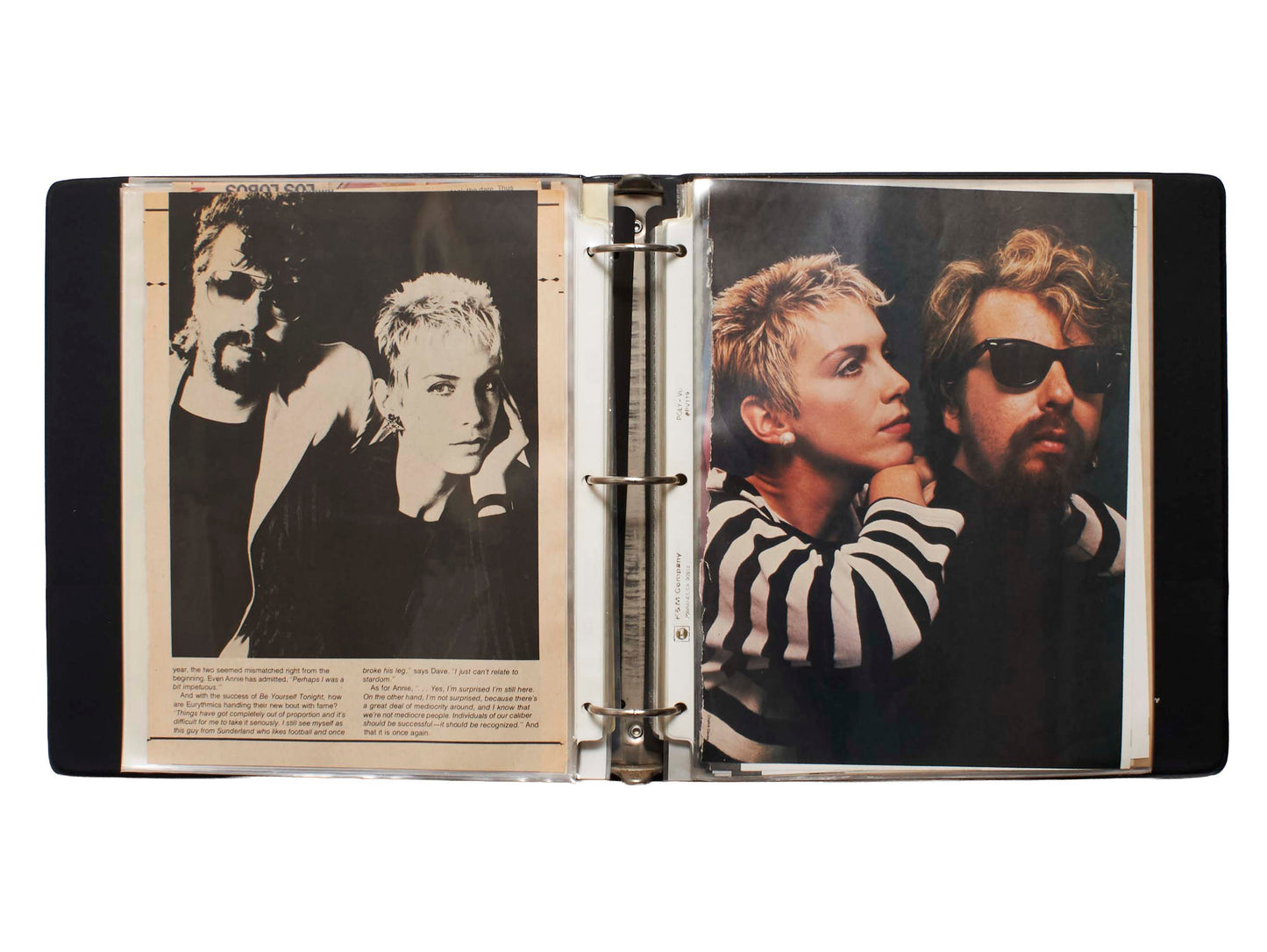 Eurythmics Scrapbook